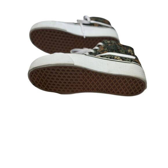 VANS Sk8-Hi Green Camo Floral Pattern Sneakers – M 8 / W9.5 - Picture 6 of 8